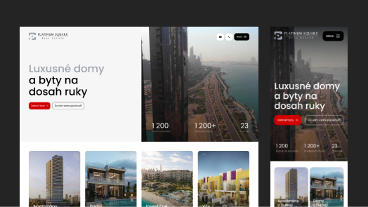 Platinum Square Dubail real estate - cover obrázok